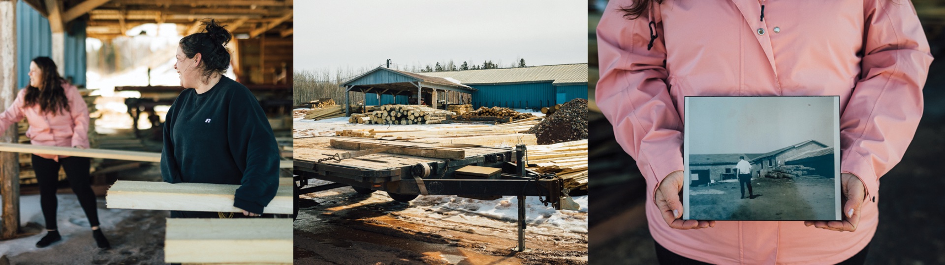 “Arsenault Family Lumber” was started by the Arsenault sisters in May 2021. The family business, “Arsenault Sawmill Ltd.,” got out of the sawmill side of the lumber industry in 2007.